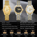 Luxury Women Mechanical WristWatch  Top Brand OYALIE Women Auto Watch Diamond Day/Date Watch For Women